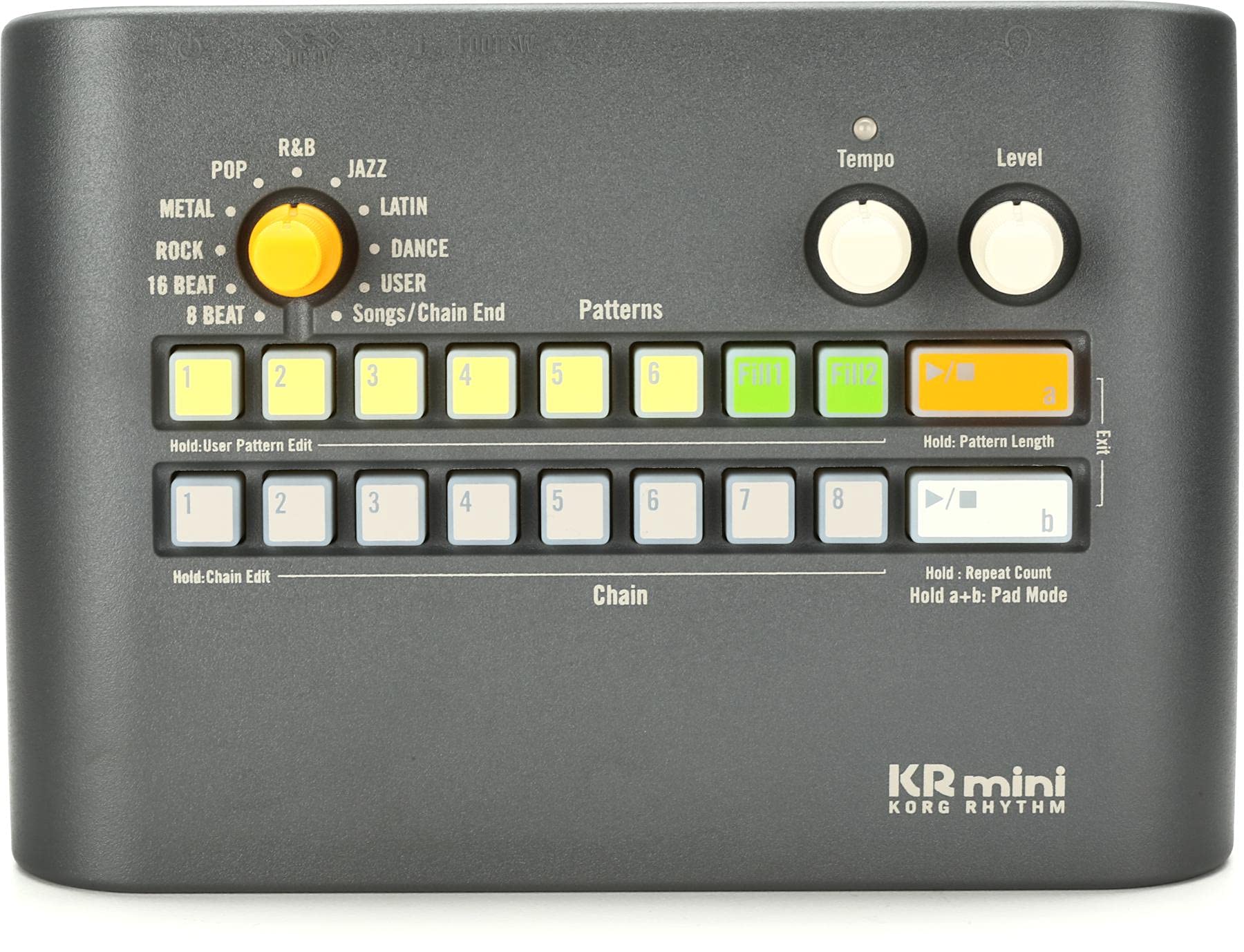 パーカッション・打楽器 KR mini KR mini - KORG RHYTHM | KORG (Japan)